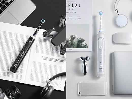 欧乐B(oral-B)牙刷创意美图