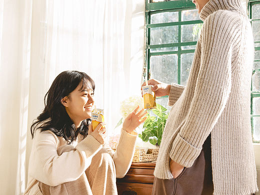制片｜安慕希酸奶平面拍摄