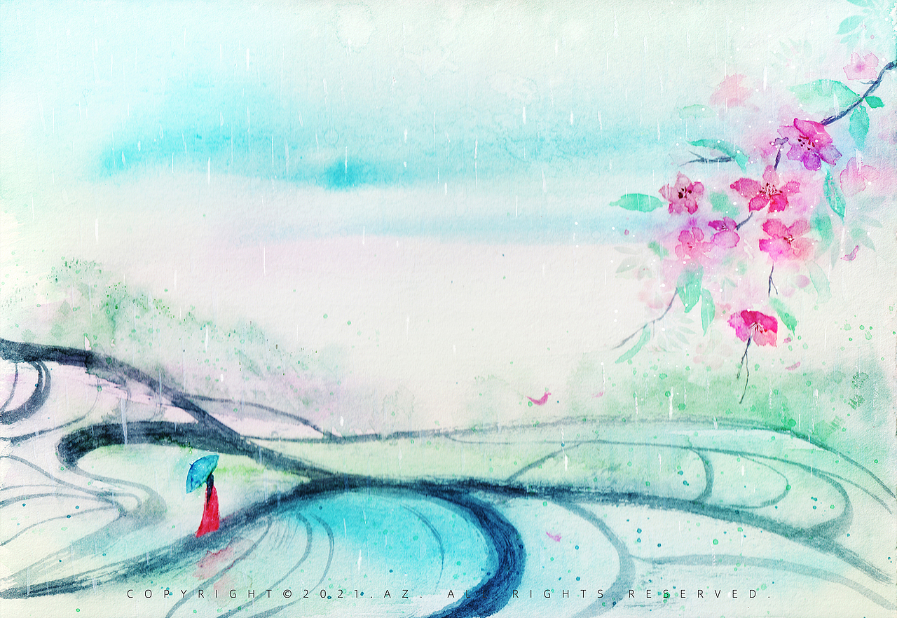 二十四节气(图ZMjU0NjQyMzA4) - 艺术插画 - 站酷设计师阿哲AZ原创素材 - 站酷ZCOOL
