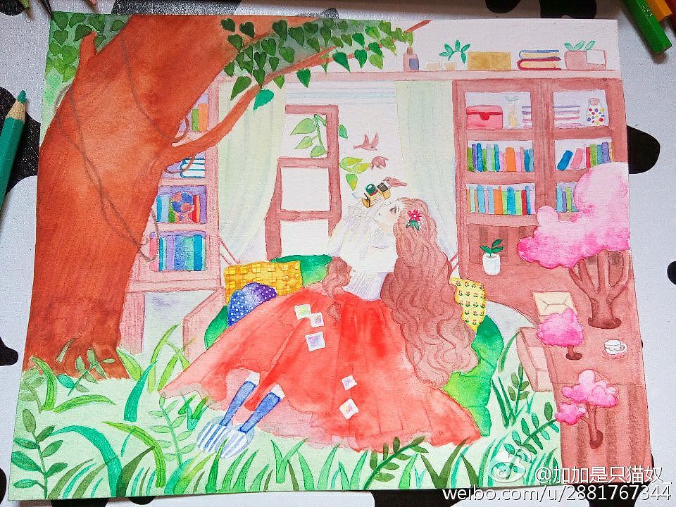 这些年我画的画（图ZNDg5ODc3NjQ=） - 艺术插画 - 站酷设计师加加是猫奴原创素材 - 站酷ZCOOL
