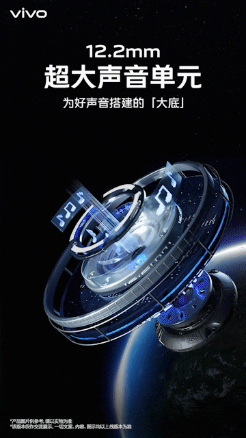 vivo TWS 2新品预热系列卖点海报(图ZMjU4MDUxNzky) - 产品 - 站酷设计师黑亦原创素材 - 站酷ZCOOL