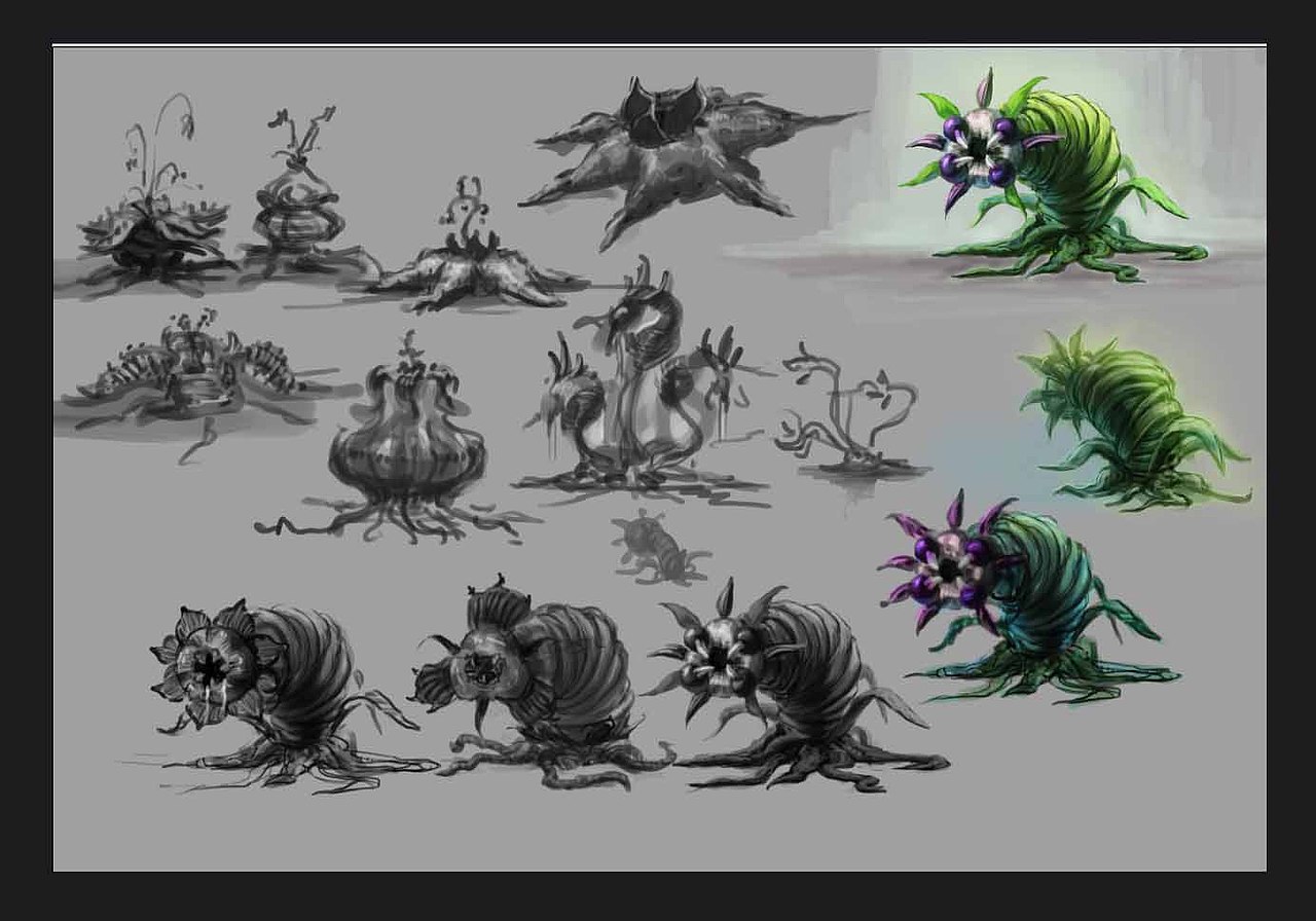 游戏原画-场景（图ZMTQ2MDIwODA=） - 游戏原画 - 站酷设计师隐身中art原创素材 - 站酷ZCOOL