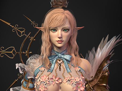 次时代女精灵魔法师