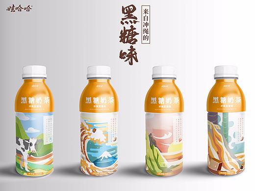 2020年大广赛娃哈哈平面包装设计优秀奖