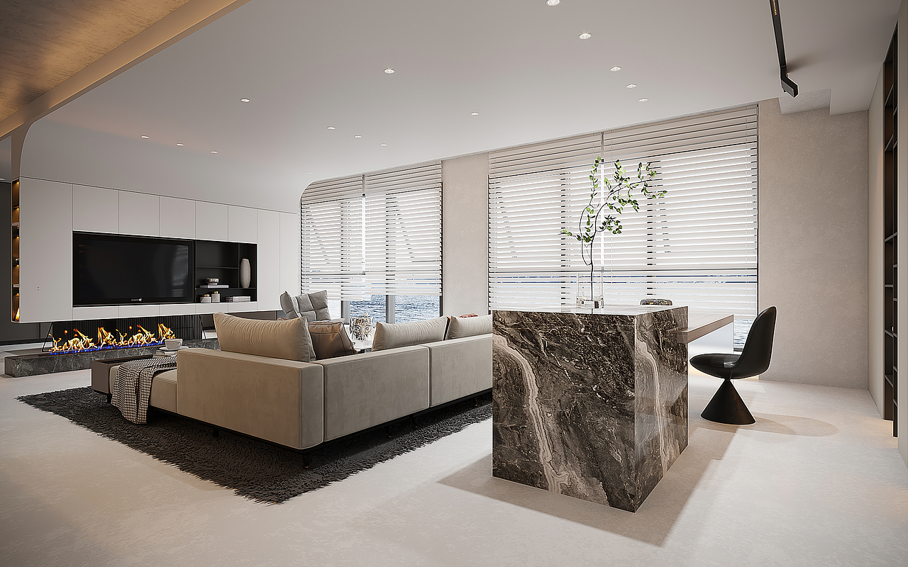 尺度全屋定制展厅设计效果表现