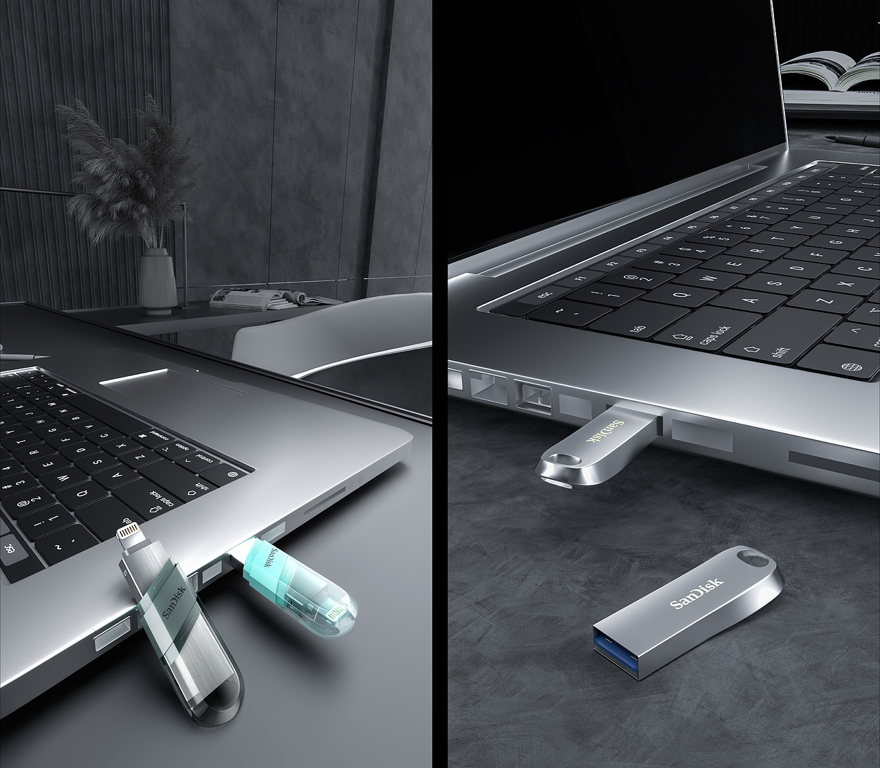 Sandisk产品场景渲染#2（图ZMjc3NzgzMjE2） - 产品 - 站酷设计师Roey恒星原创素材 - 站酷ZCOOL