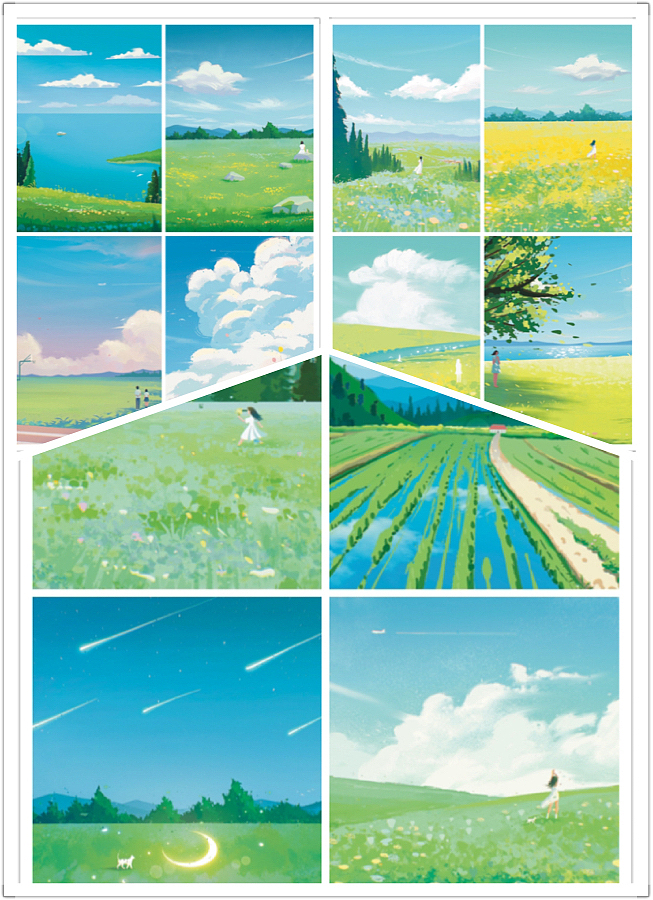 画了一些夏天（图ZMzA3NTg3NjQ4） - 创作习作 - 站酷设计师七安菲原创素材 - 站酷ZCOOL