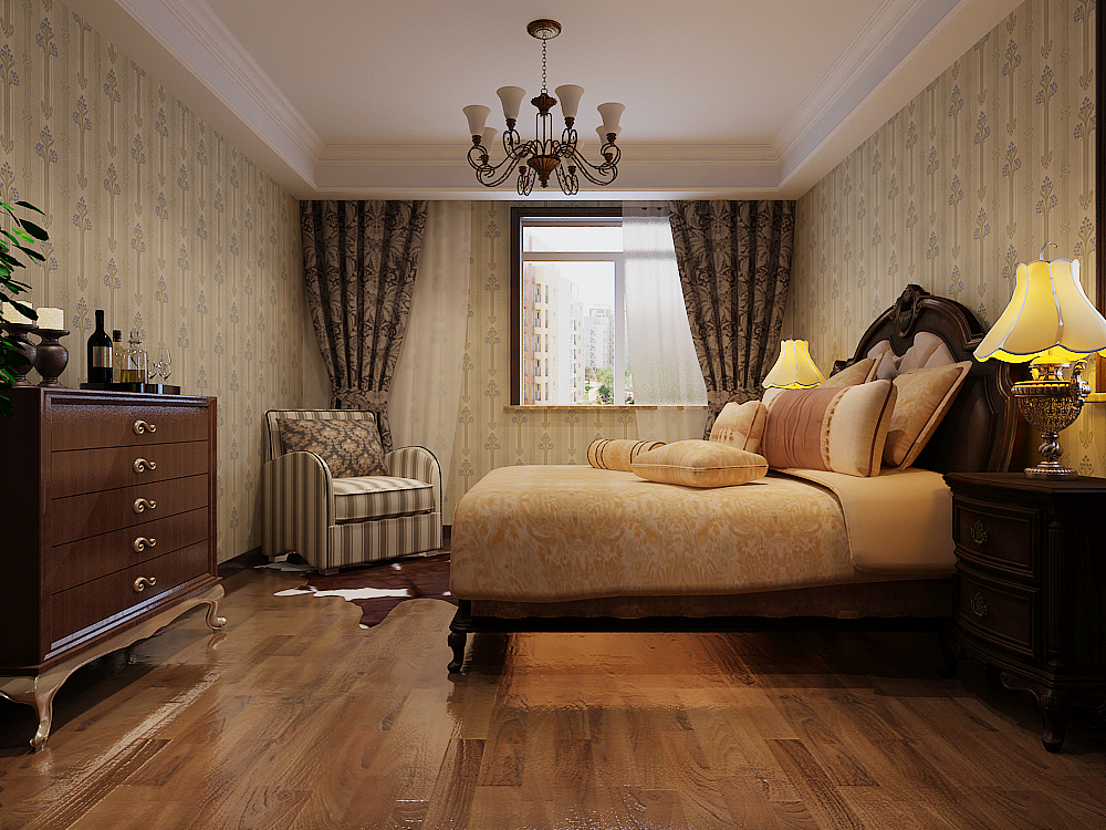 【国仕山】-178㎡四室两厅-简美