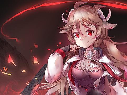 明日方舟-艾雅法拉（个人主页-ZMzgxNjMxNjg=） - 艺术插画 - 站酷设计师9B要努力原创素材 - 站酷ZCOOL