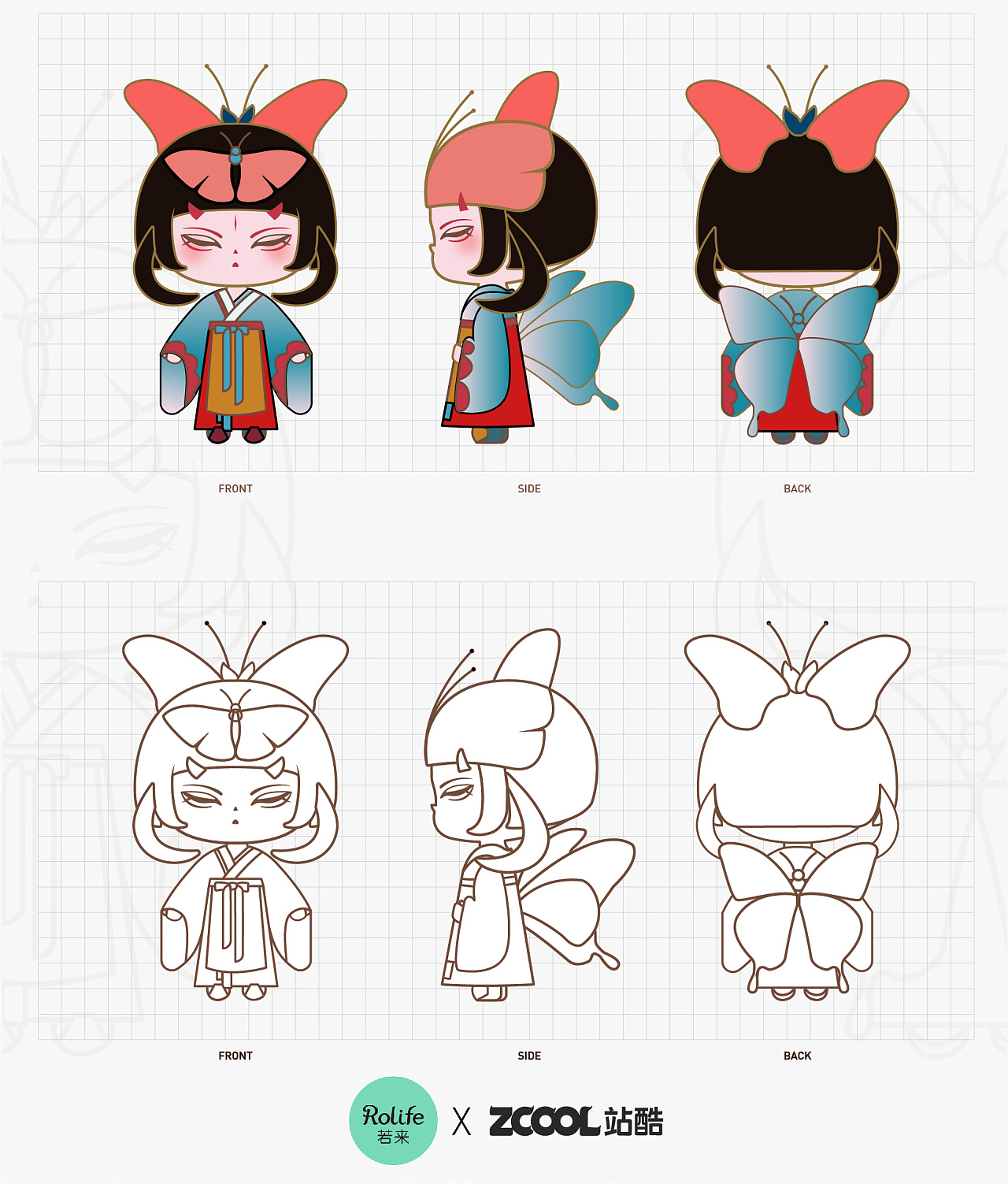 《cindy森蝶》若来新文创ip形象设计大赛|平面|吉祥物|宋宋soong