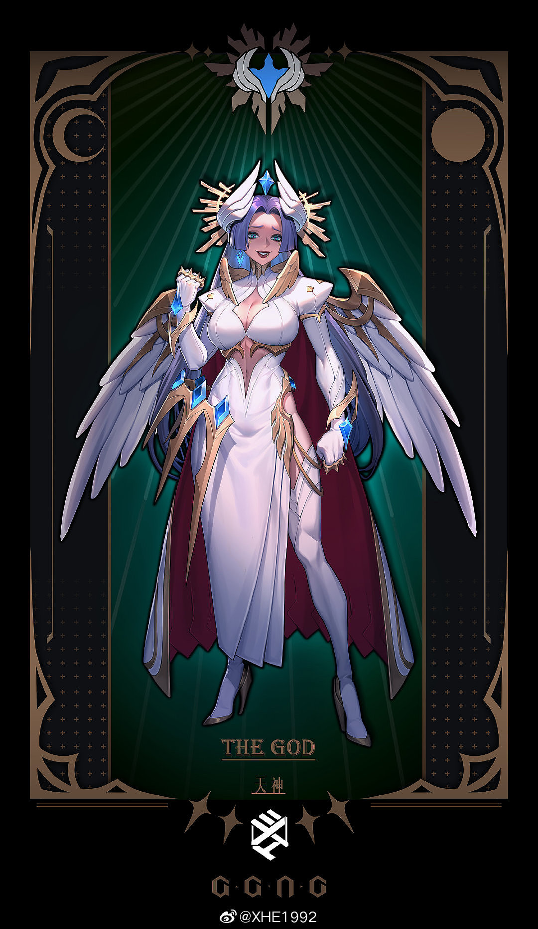 【最后的天神】（图ZMjY5NDM4MDQ4） - 游戏原画 - 站酷设计师XHE_原创素材 - 站酷ZCOOL