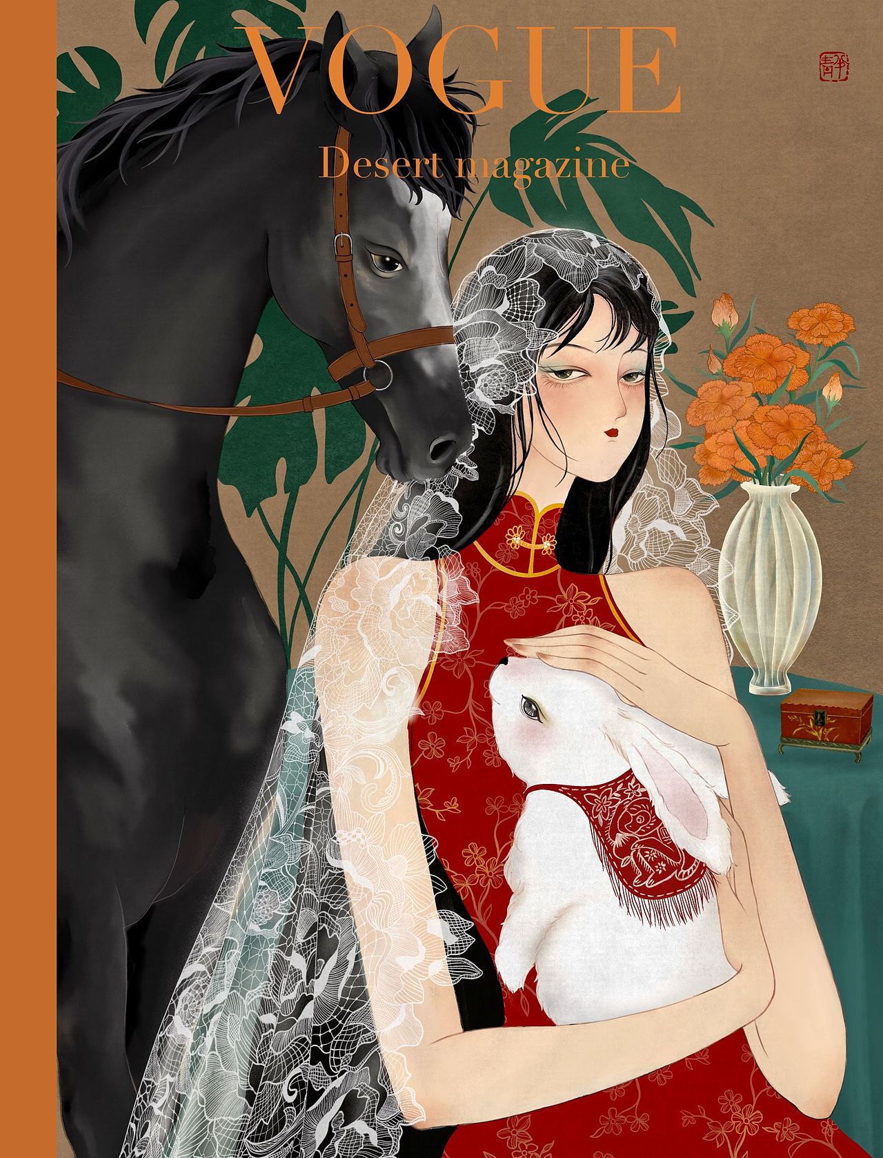 《芳华》｜原创国风人物插画