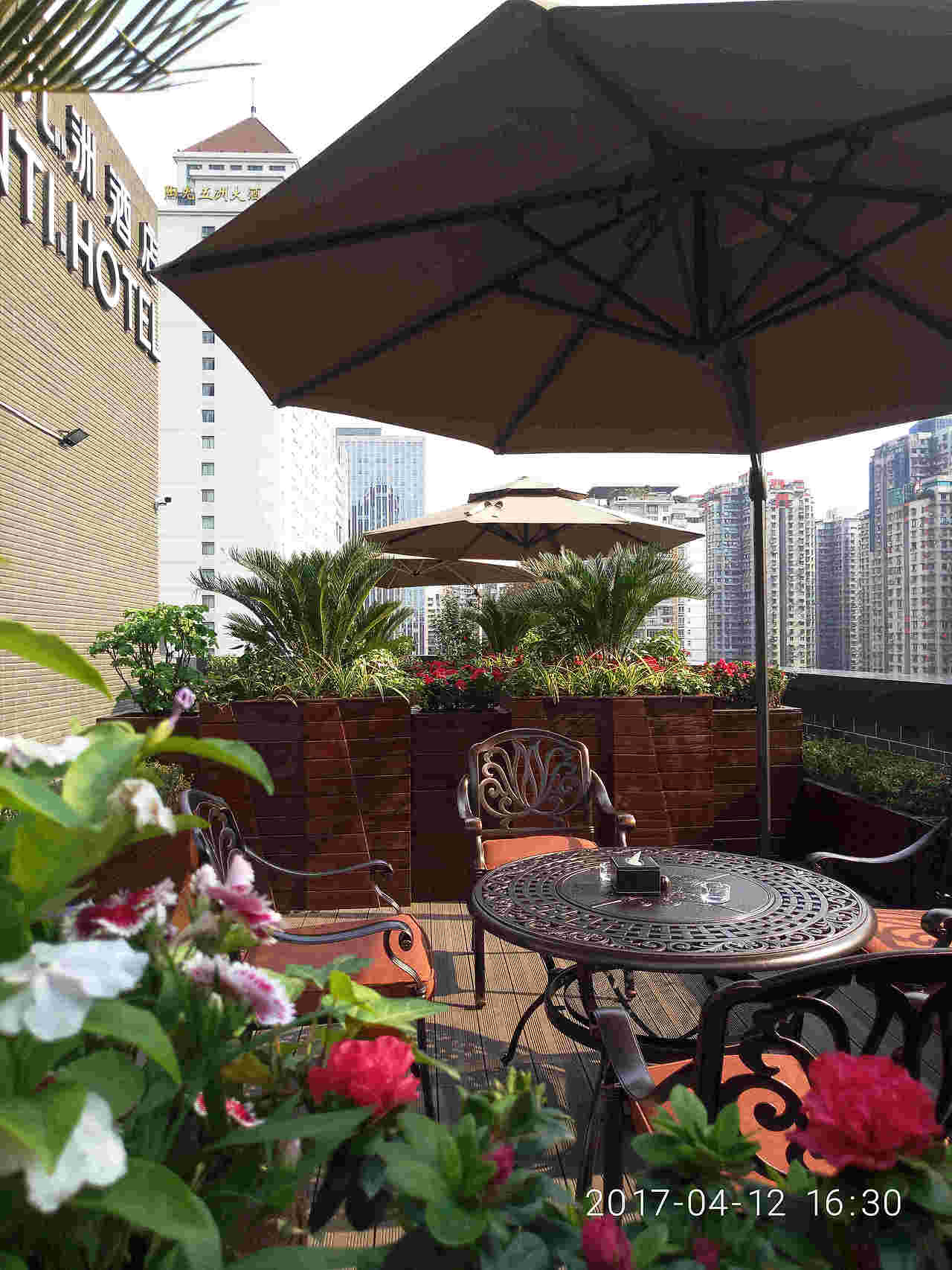 重庆星光九州酒店屋顶花园(已完工)