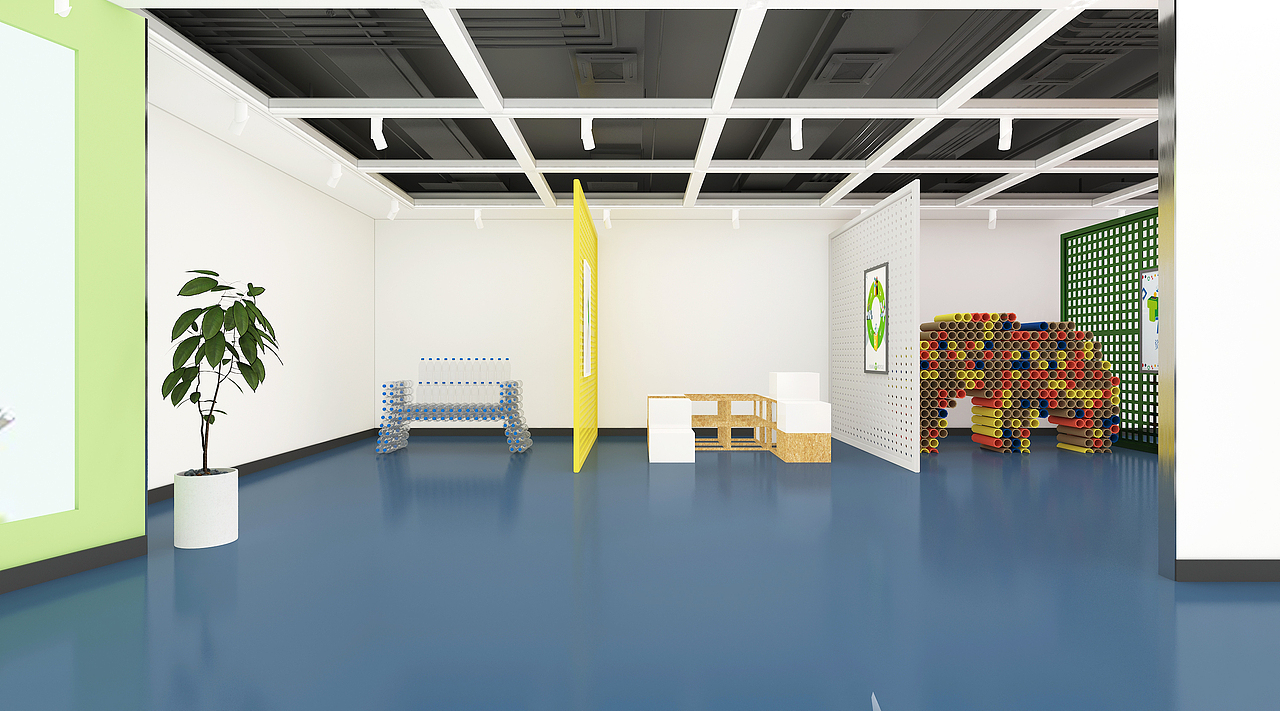 再生资源垃圾分类展厅（图ZMjU2MzE0Nzg4） - 展陈设计 - 站酷设计师陈五一原创素材 - 站酷ZCOOL