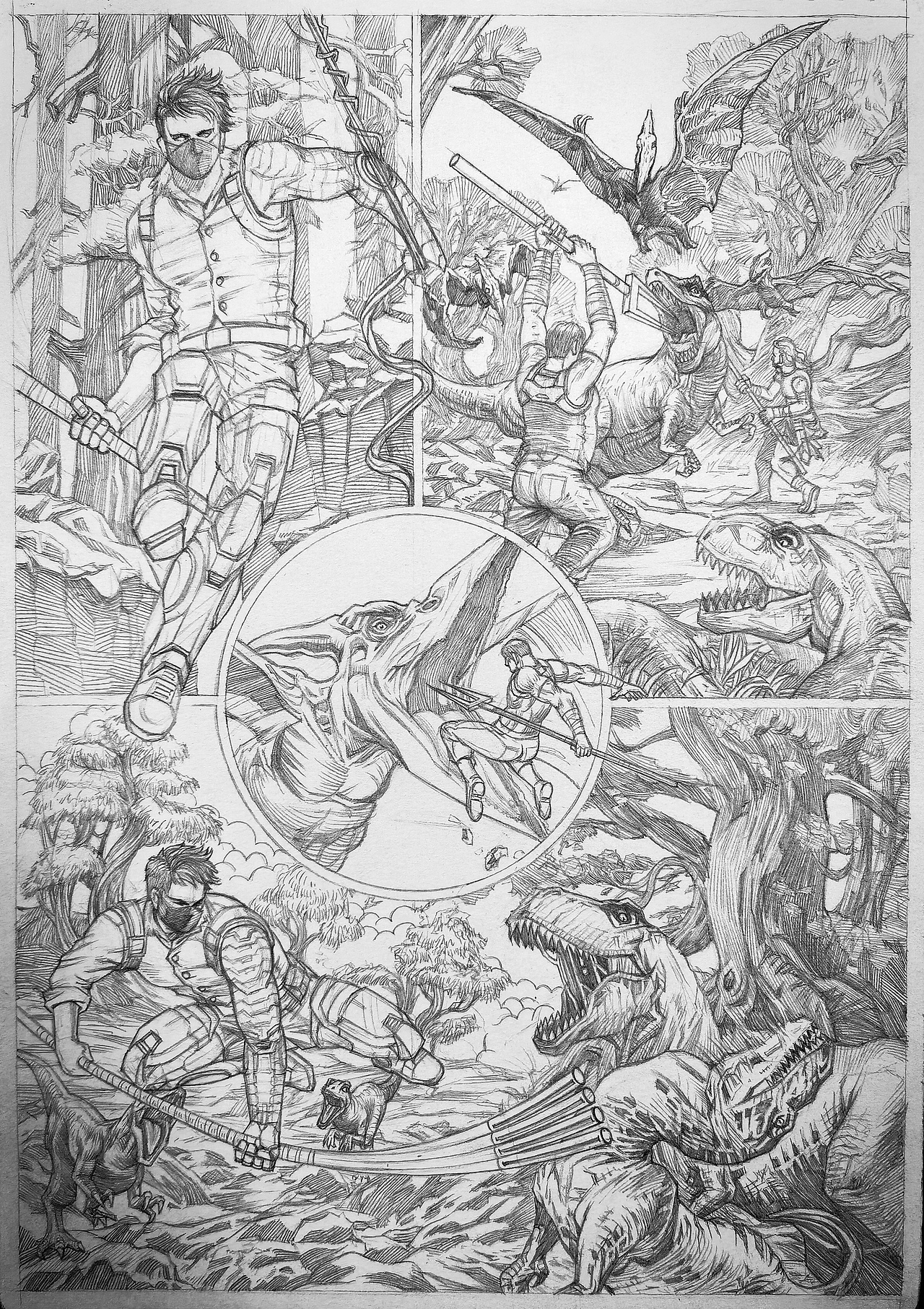 侏罗纪世界(原创)手稿