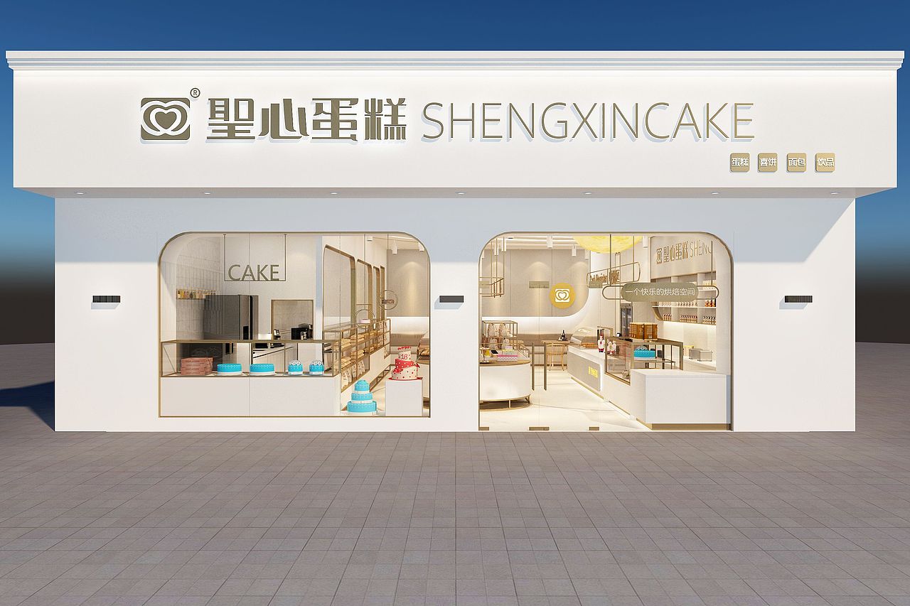 圣心蛋糕烘培店（图ZMjM5ODI4OTcy） - 家装设计 - 站酷设计师张嘉文Gavin原创素材 - 站酷ZCOOL