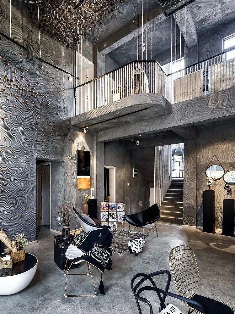 性冷淡工业风loft民宿