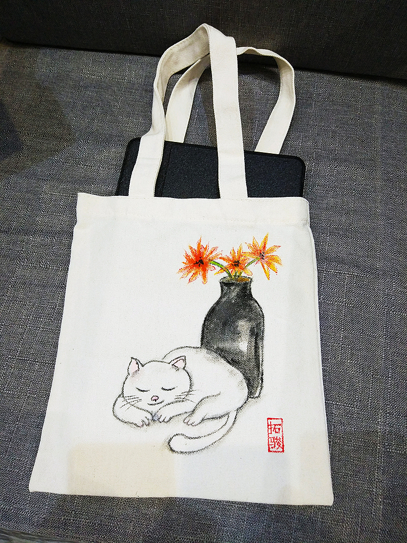 手繪帆布袋-哪吒（圖ZMTY5NzI0Nzc2） - 其他手工藝 - 站酷設計師杜子空原創(chuàng)素材 - 站酷ZCOOL