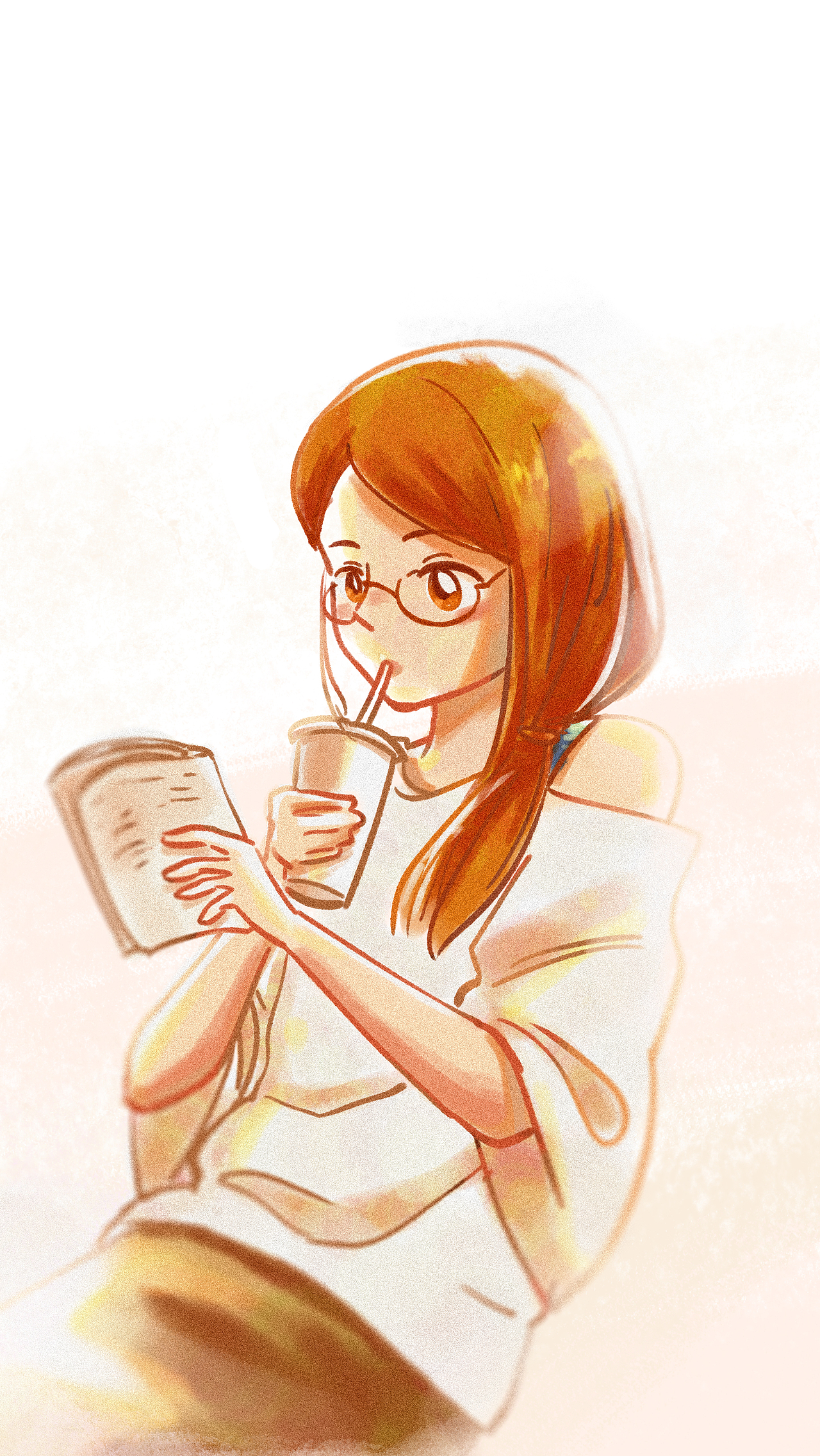 摸摸鱼，画头像啦~