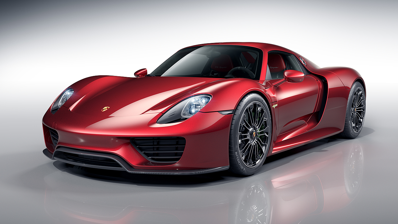 Porsche 918 Spyder CGI