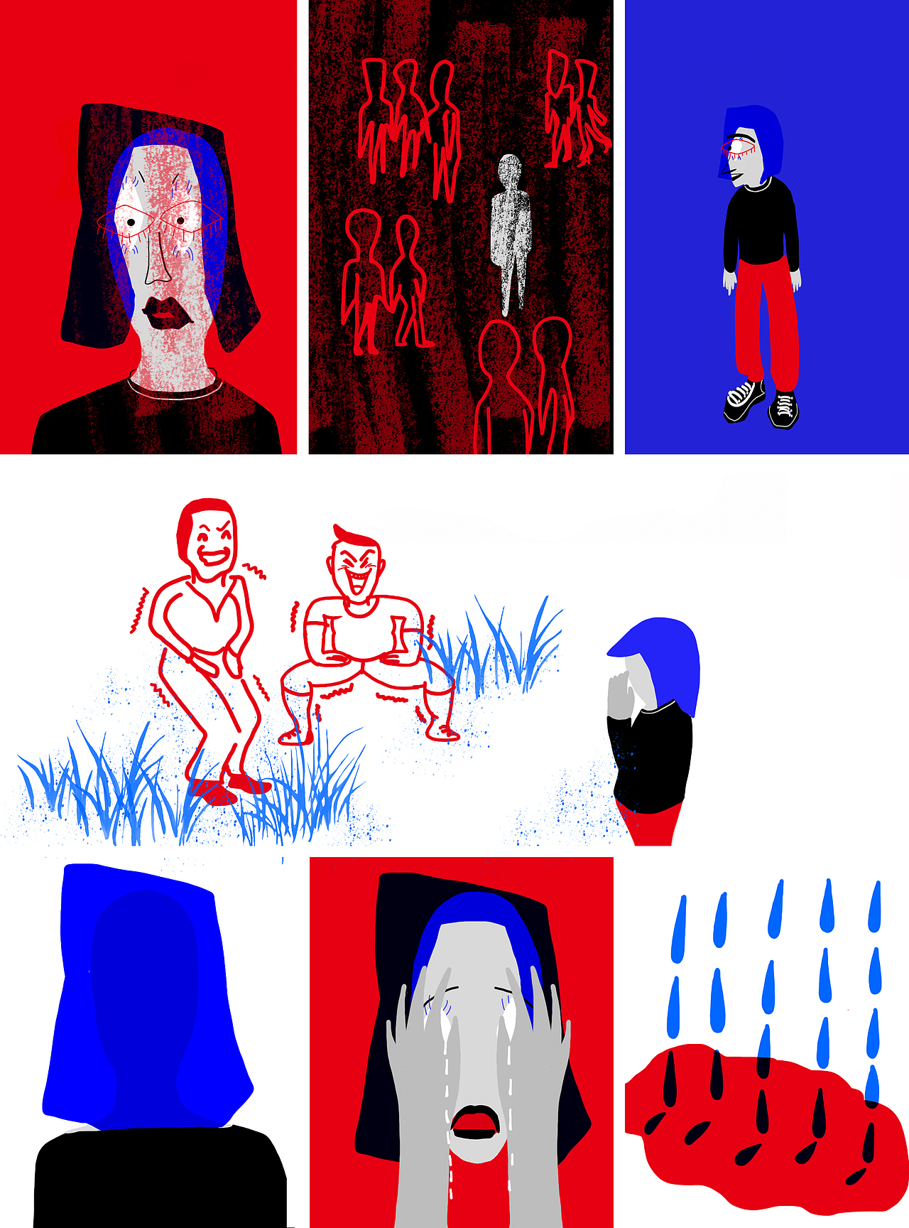 图画小说 小奇怪的冒险故事