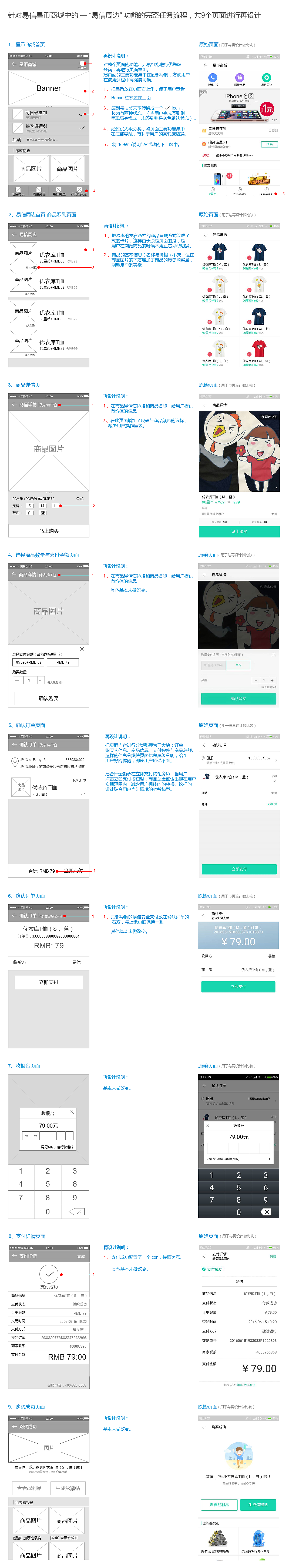 易信星币商城-易信周边再设计交互方案（图ZNTIyNjI0MzY=） - 交互/UE - 站酷设计师南方大爷原创素材 - 站酷ZCOOL
