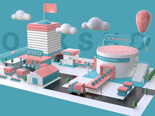 C4D流水线