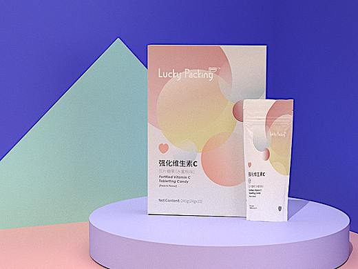 包装设计 | 强化维生素C压片糖果