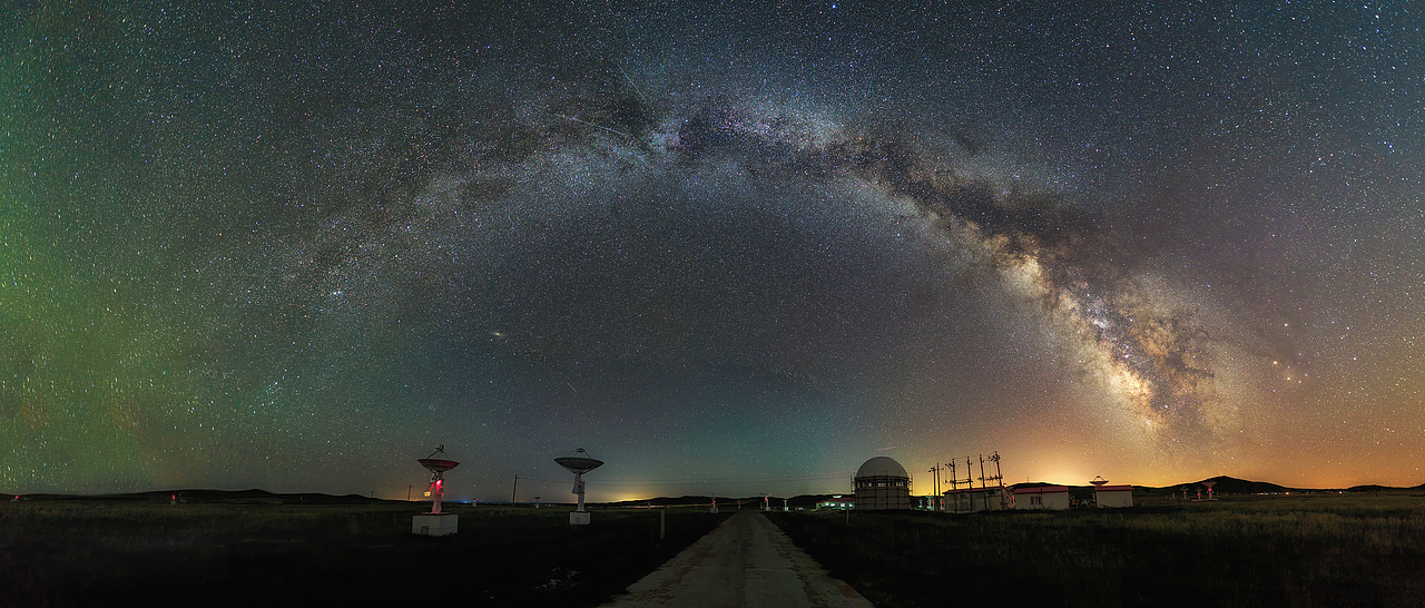 拍摄于内蒙-明安图