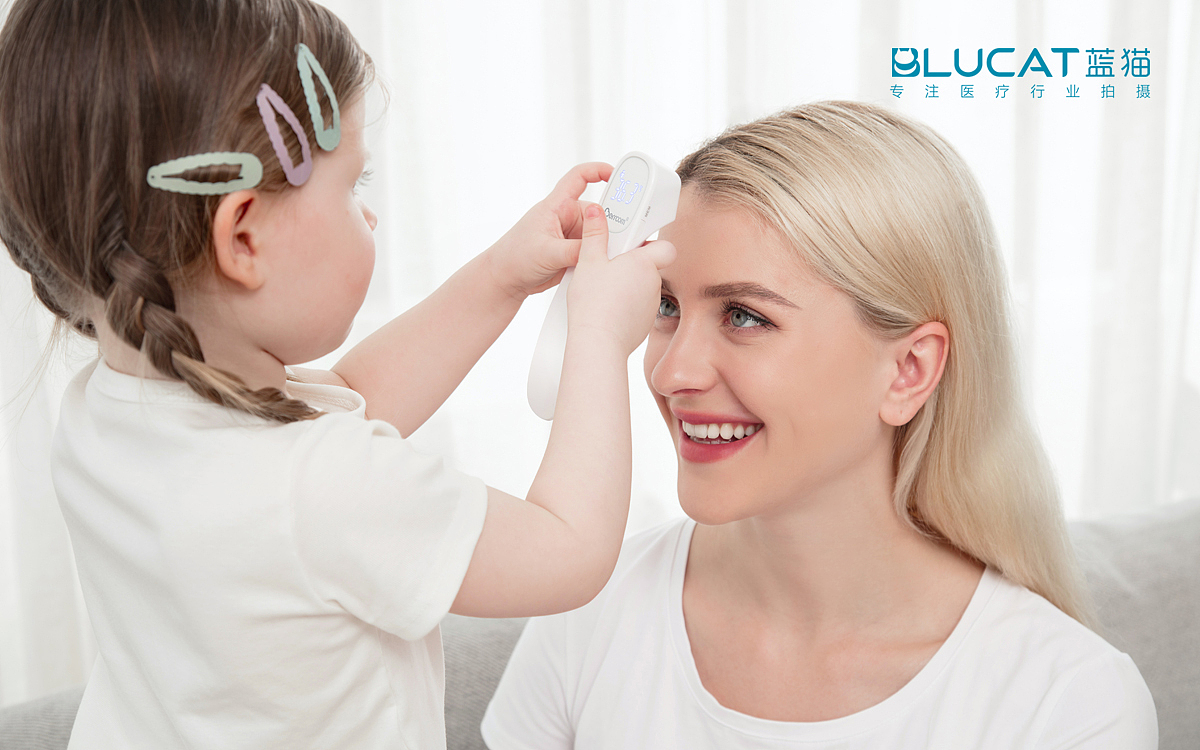 倍尔康温度计产品模特拍摄