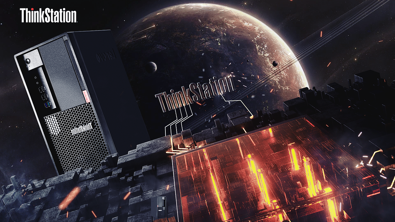 ThinkStation P328&畅意想象（图ZMTg2NzExMzk2） - 海报 - 站酷设计师丿某人原创素材 - 站酷ZCOOL