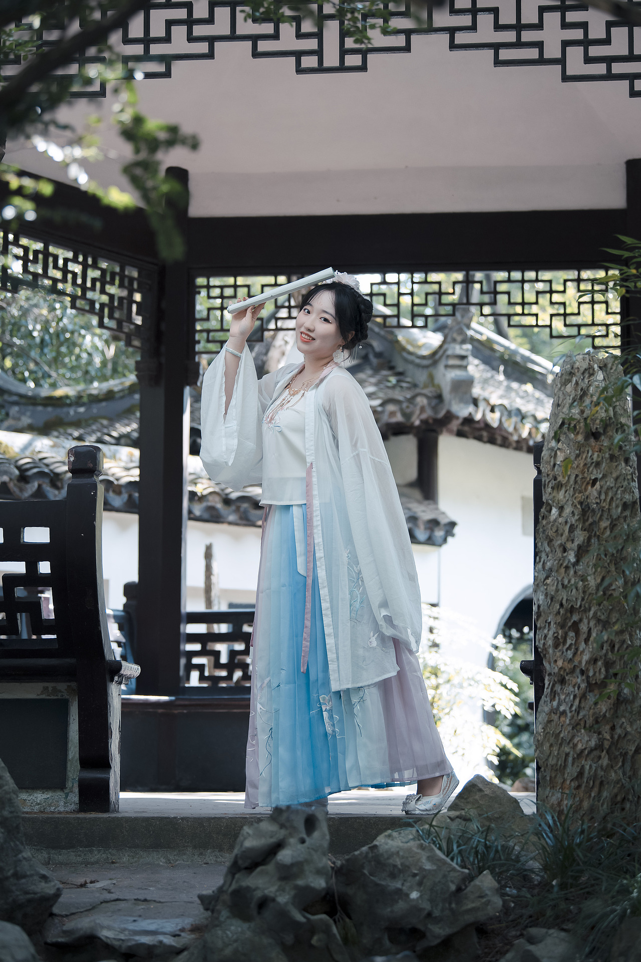 近期关于一组汉服风格的修片