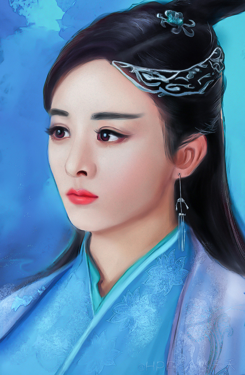 板绘 碧瑶 赵丽颖