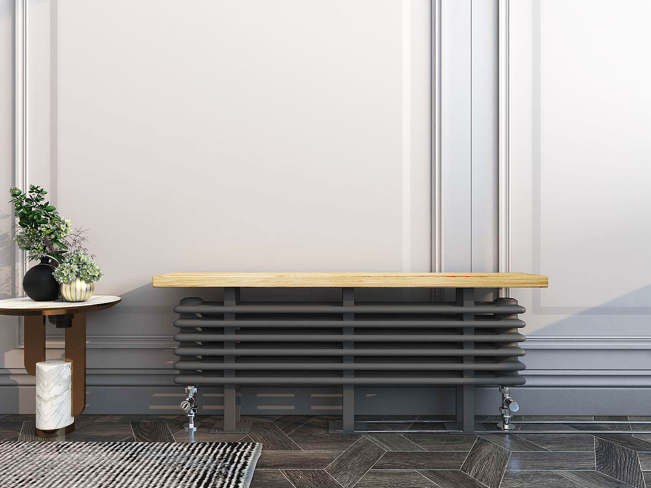 阀门浴室柜暖气片建模渲染