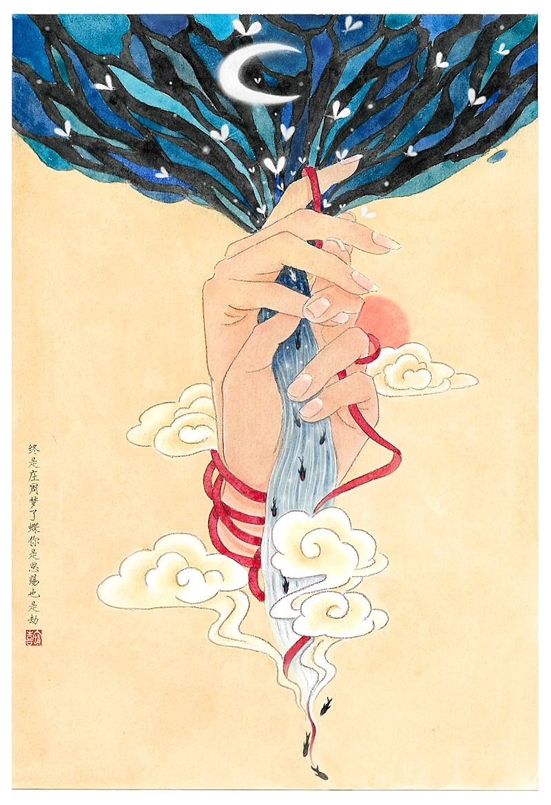 缘来缘去，天注定（图ZMTg4Mzk3Mjgw） - 创作习作 - 站酷设计师喜宝喜宝原创素材 - 站酷ZCOOL