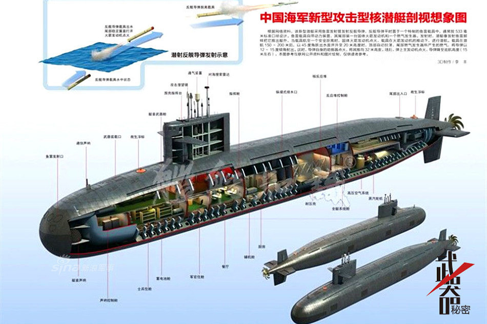 09iii093型攻击核潜艇
