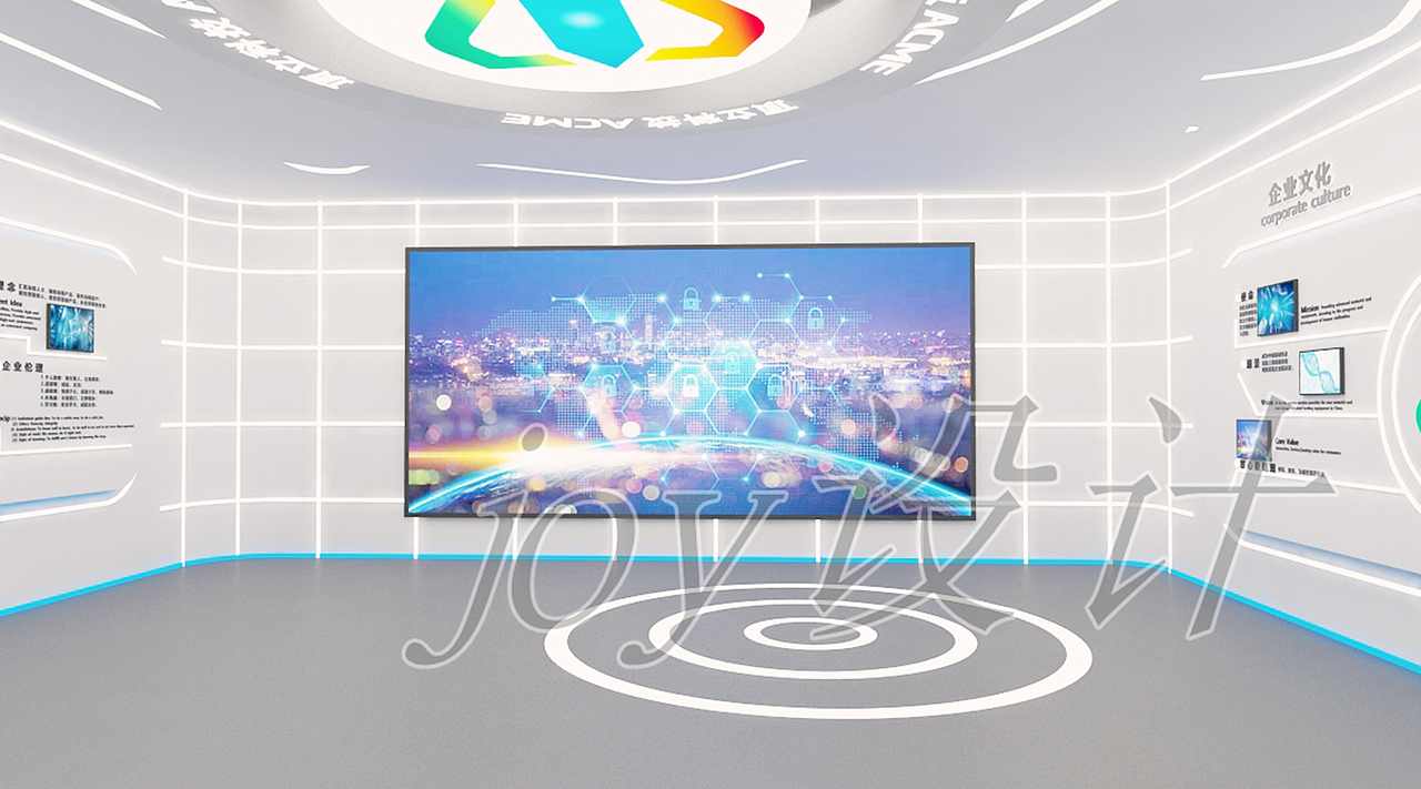 科技企业展厅（图ZMjg0Mjc5NjA0） - 其他三维 - 站酷设计师zsykping原创素材 - 站酷ZCOOL