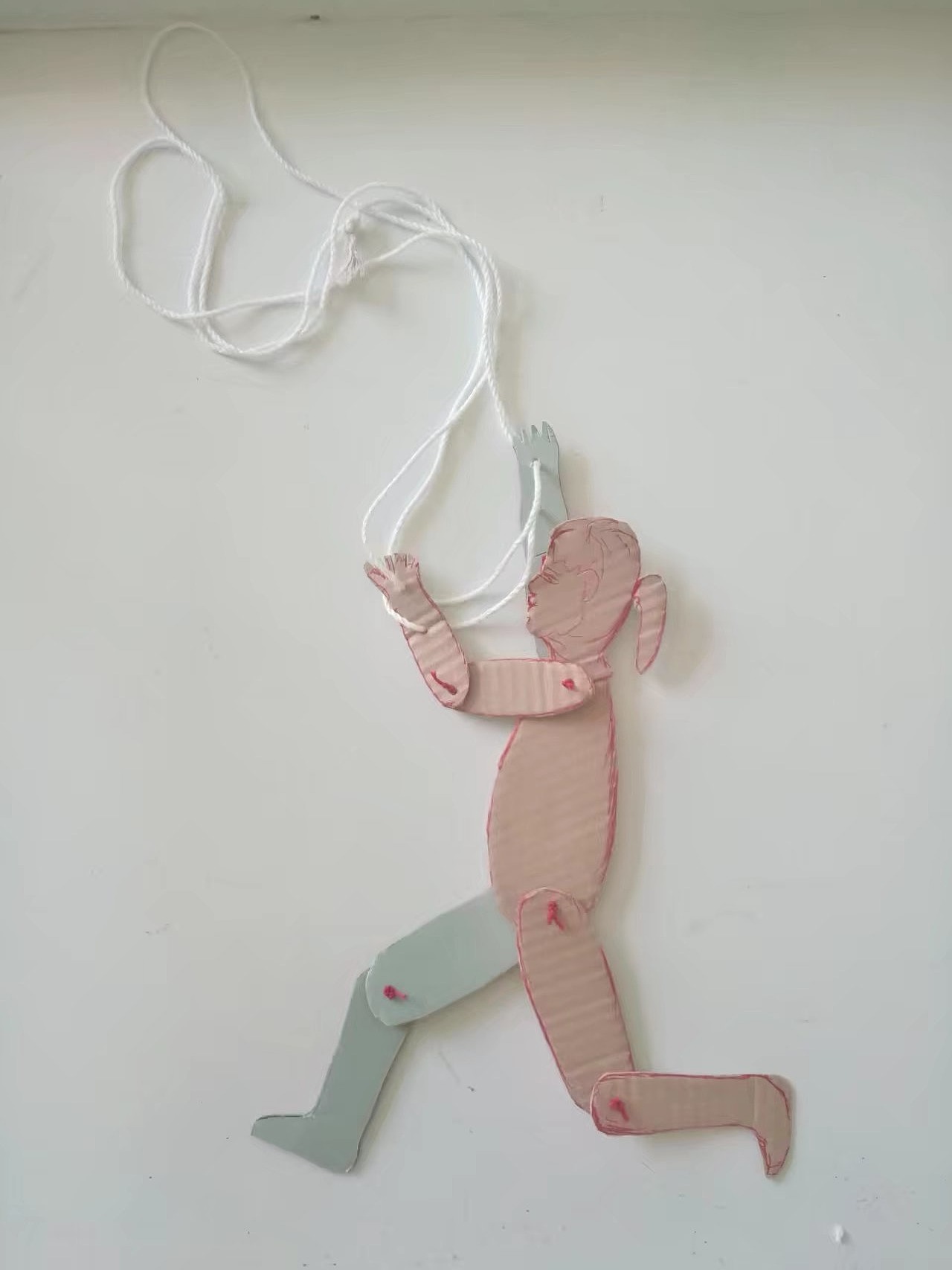 杂技小人自制玩具玩偶变废为宝听从使唤纸片人大陈镇中吴琦芳王大可淘