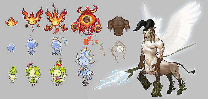 原画师——“73” 作品集（图ZMjA3MzYyNzI=） - 游戏原画 - 站酷设计师糖不苦zz原创素材 - 站酷ZCOOL