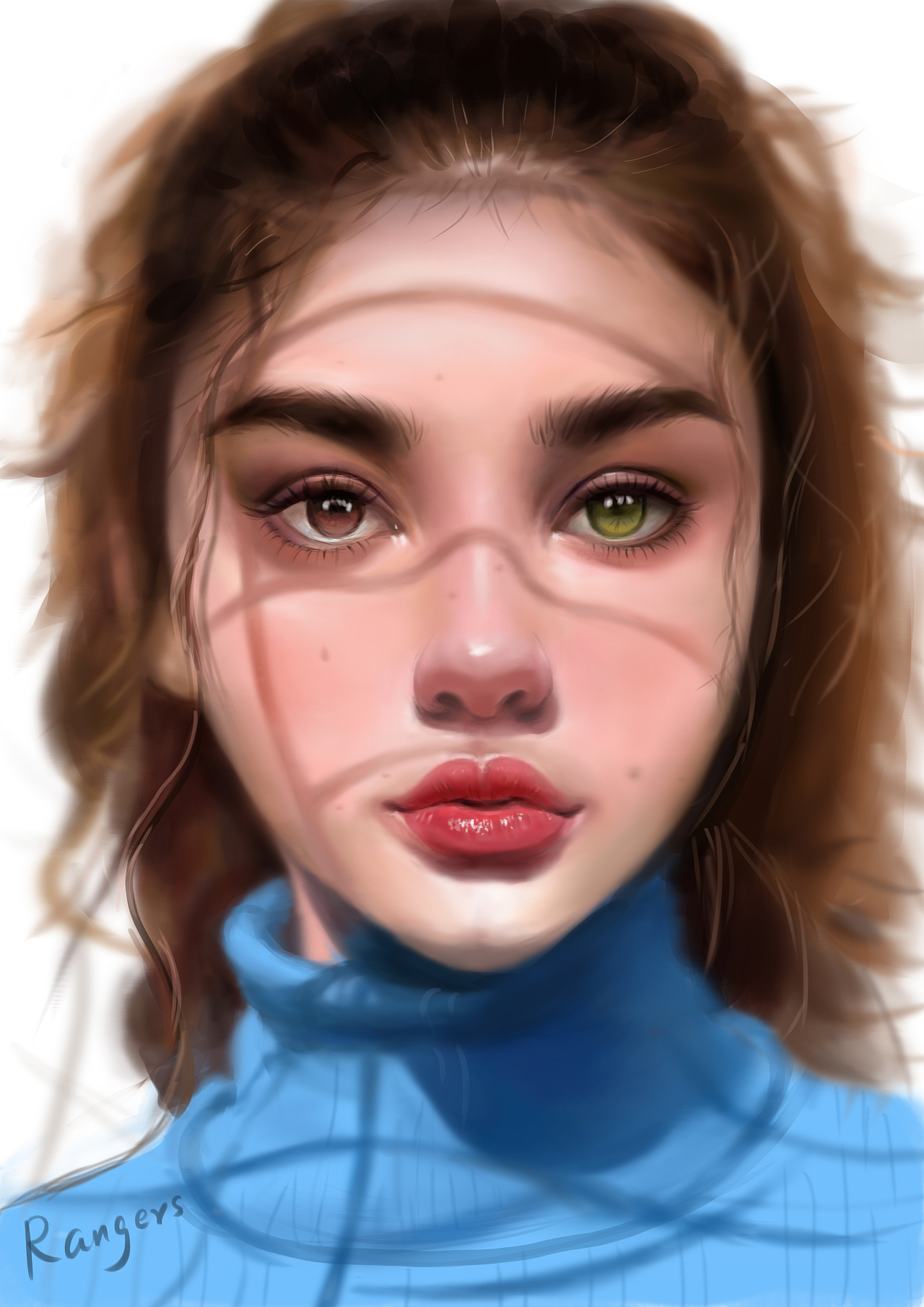 今日厚涂练习|插画|游戏原画|z81044813 - 原创作品 - 站酷 (zcool)