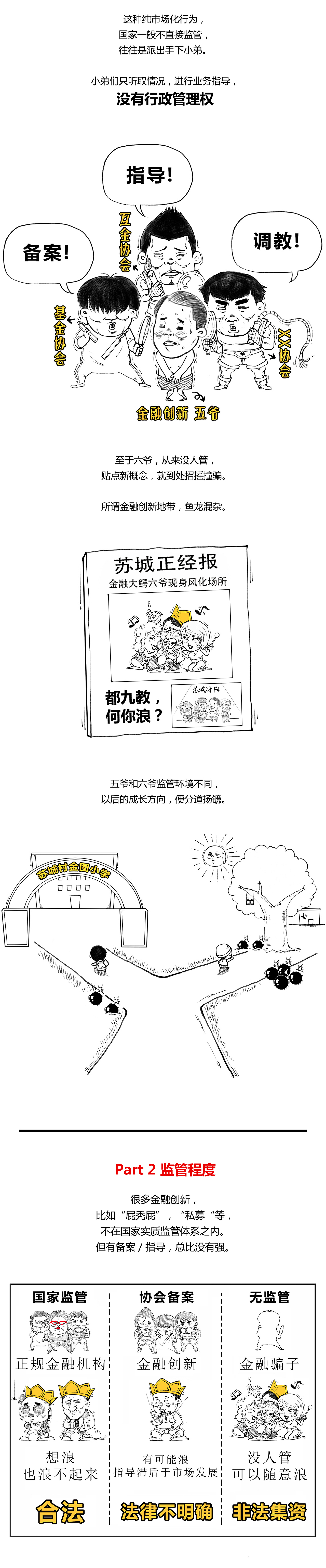 不懂监管，你不韭菜谁韭菜？（文末彩蛋）（图ZMTI4Mjc5Mzg4） - 短篇/格漫 - 站酷设计师MAddox原创素材 - 站酷ZCOOL
