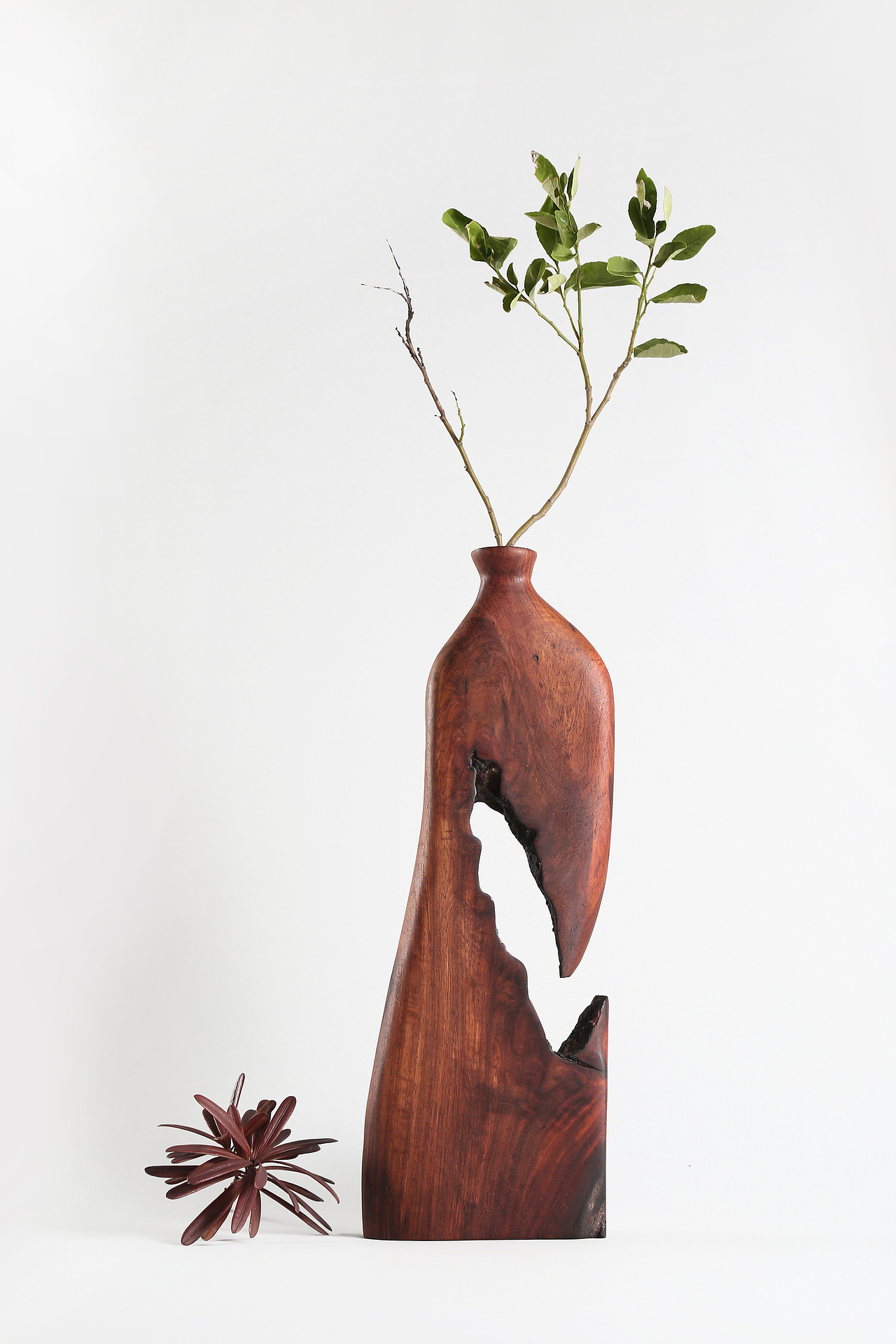 红木木插花器（图ZMTIwNzM0MjA0） - 其他手工艺 - 站酷设计师GUOFEIQIU原创素材 - 站酷ZCOOL