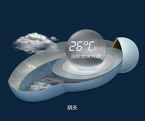 3D天气（图ZMTI1OTg5NTUy） - 图标 - 站酷设计师雨下格桑花原创素材 - 站酷ZCOOL