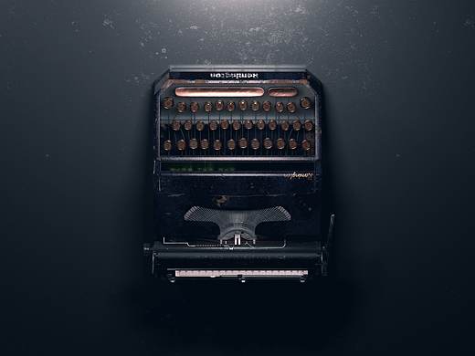 Remington复古打字机