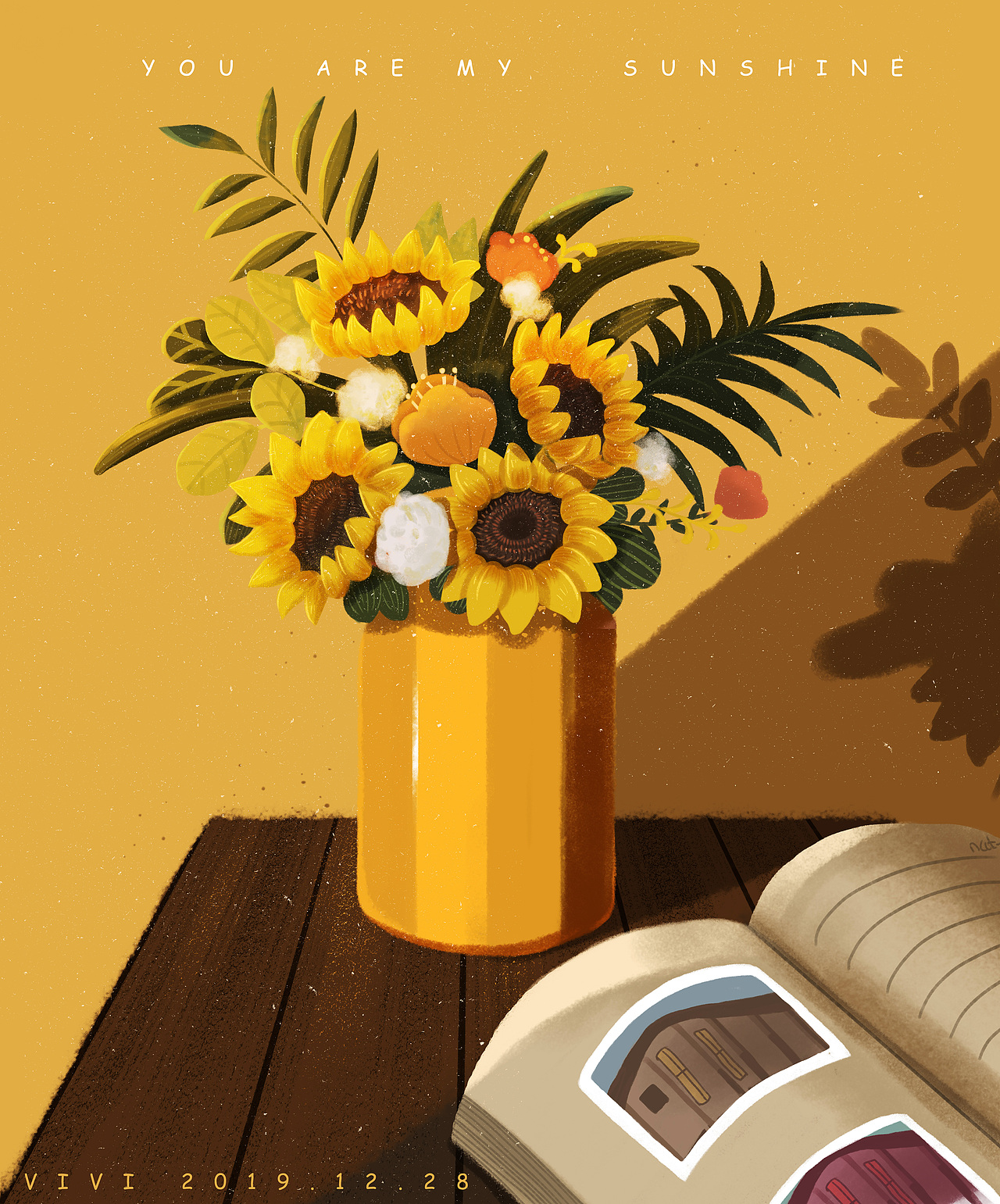 花卉練習(xí)（圖ZMTk0NjAzODgw） - 創(chuàng)作習(xí)作 - 站酷設(shè)計(jì)師vivi尤微米原創(chuàng)素材 - 站酷ZCOOL