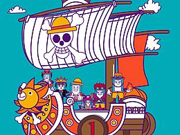 系列插画||海贼王