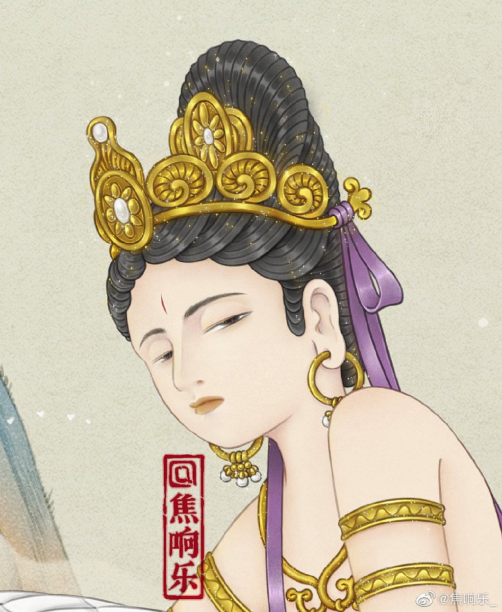 飞天系列+唐仕女系列（2020年第二季度总结）（图ZMjE0NzY1NzY4） - 创作习作 - 站酷设计师焦响乐原创素材 - 站酷ZCOOL