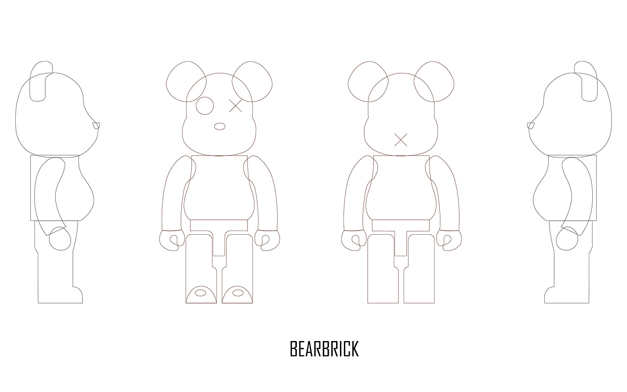 暴走吧!"bearbrick"
