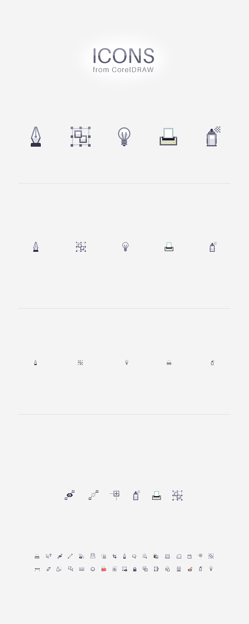 一组工具类图标练习（图ZNDQ4ODUyMDA=） - 软件界面 - 站酷设计师likeU原创素材 - 站酷ZCOOL