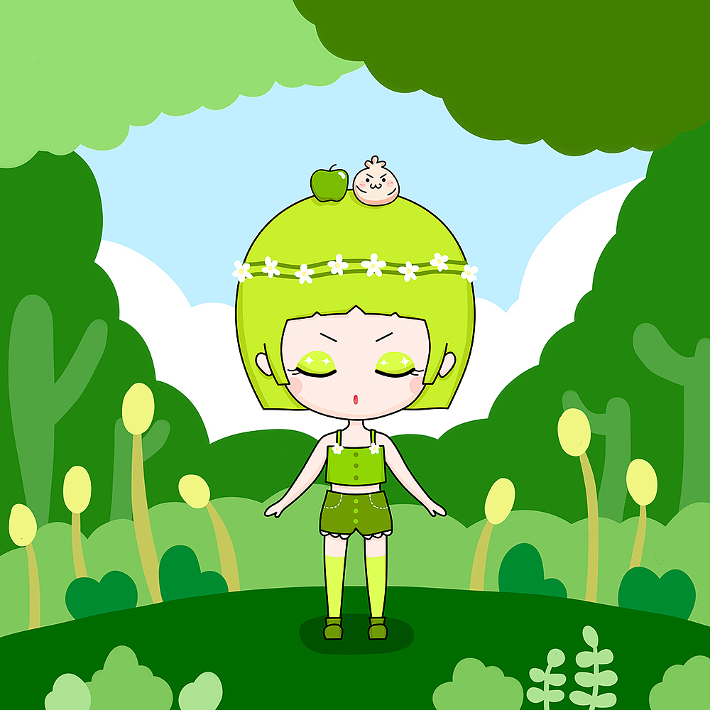 唐包子-《水果包子系列》（图ZMjQzNTc5MDc2） - 儿童插画 - 站酷设计师蛇皮僵原创素材 - 站酷ZCOOL